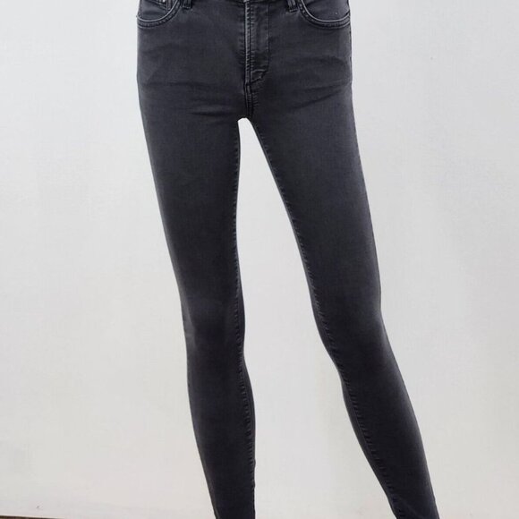 Citizens of Humanity Black/Grey Rocket High Rise Skinny Jean Size 25! - Picture 9 of 10